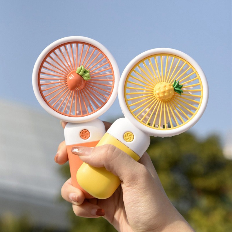 Outdoor Camping Misting Fan - Miniventilador portátil de mano para verano,