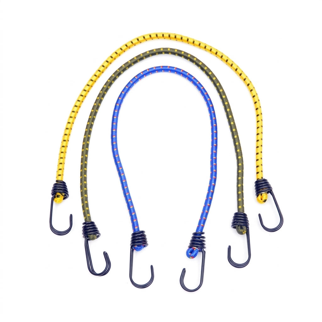 Camping Outdoor Clothing - Cuerda elástica de goma de 60cm
