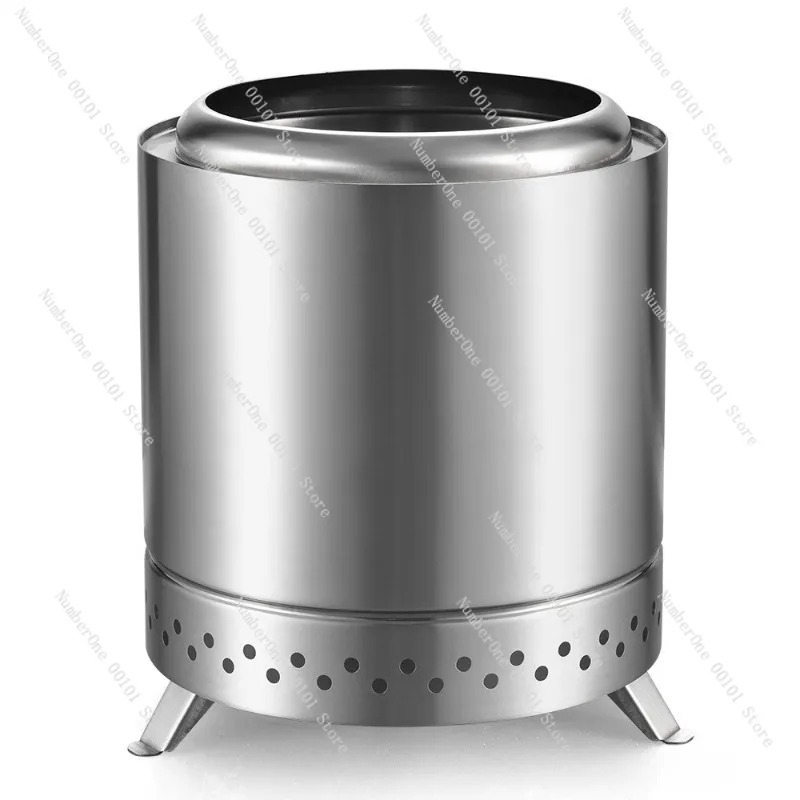 Outdoor Camping Wood Burning Stove - Estufa de fuego de acero inoxidable