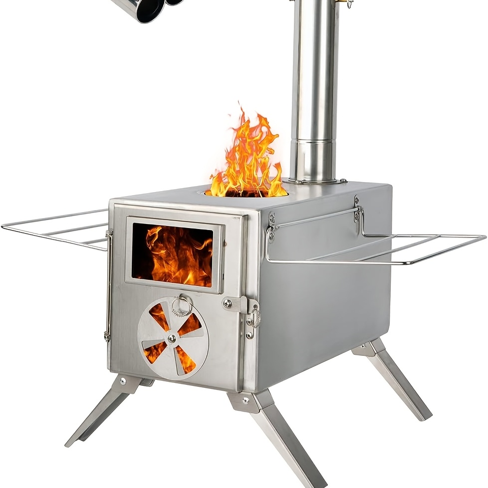 Outdoor Camping Wood Burning Stove - Estufa de leña para camping de
