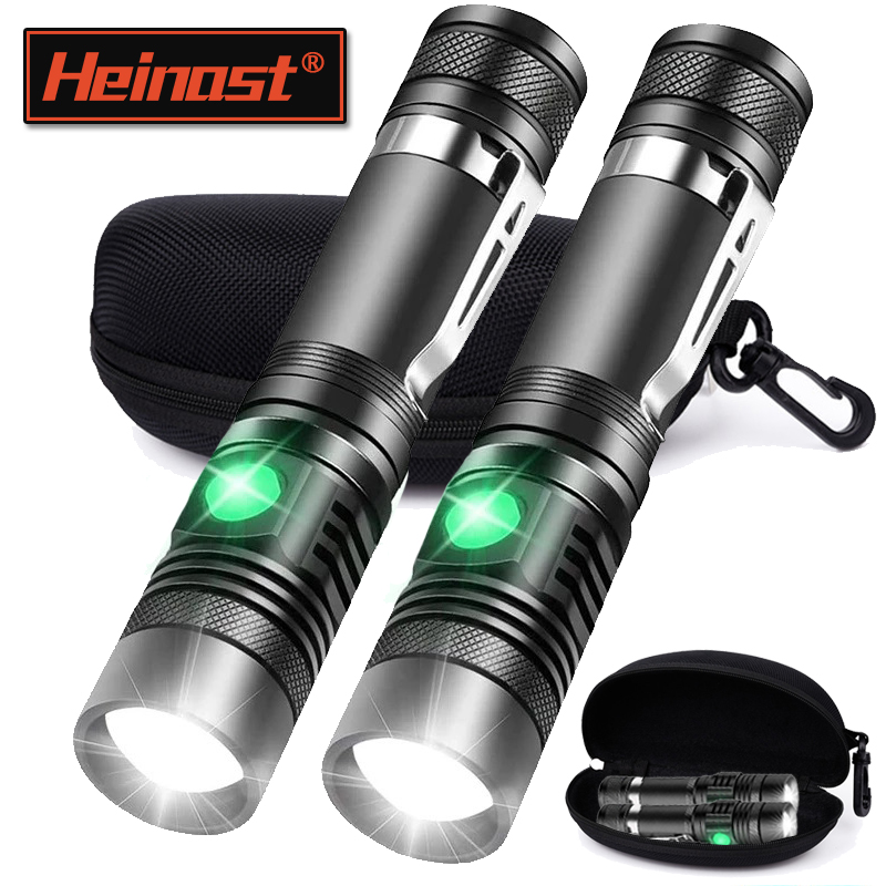 Outdoor Camping Items - Linterna de mano recargable T6, linterna