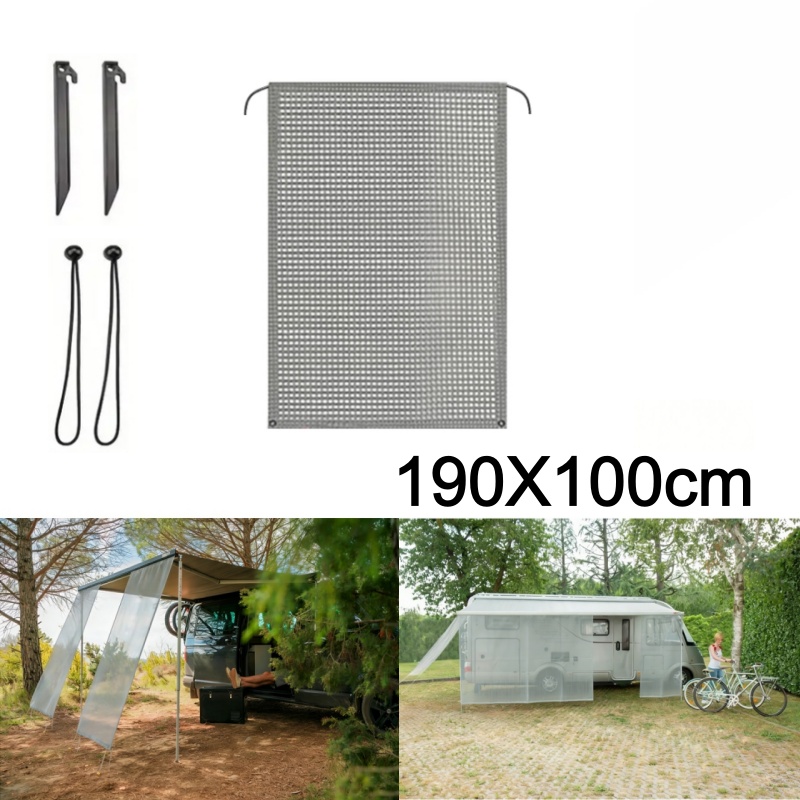 Outdoor Camping Awning - Toldo para RV, Pantalla de Protección