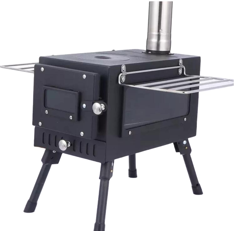 Outdoor Camping Wood Burning Stove - Estufa de leña portátil de acero