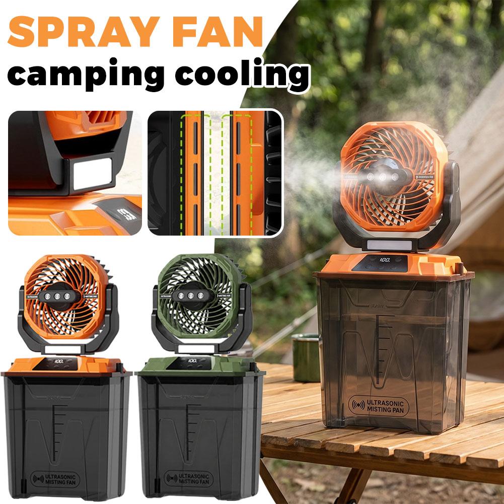 Outdoor Camping Misting Fan - Nuevo Ventilador de Nebulización para Exteriores,