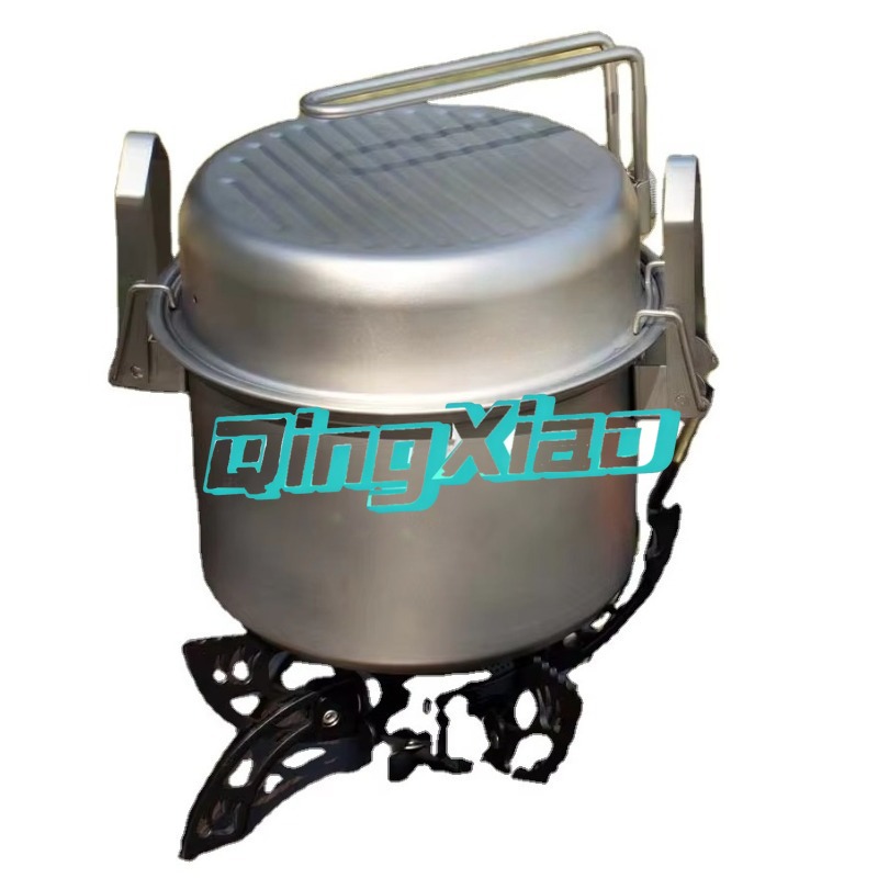 Cooking Outdoor Camping - Olla Multifuncional de Acero Inoxidable 304