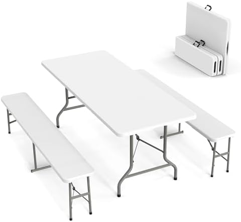 Camping Outdoor Or Indoor - Conjunto de Mesa de Picnic con