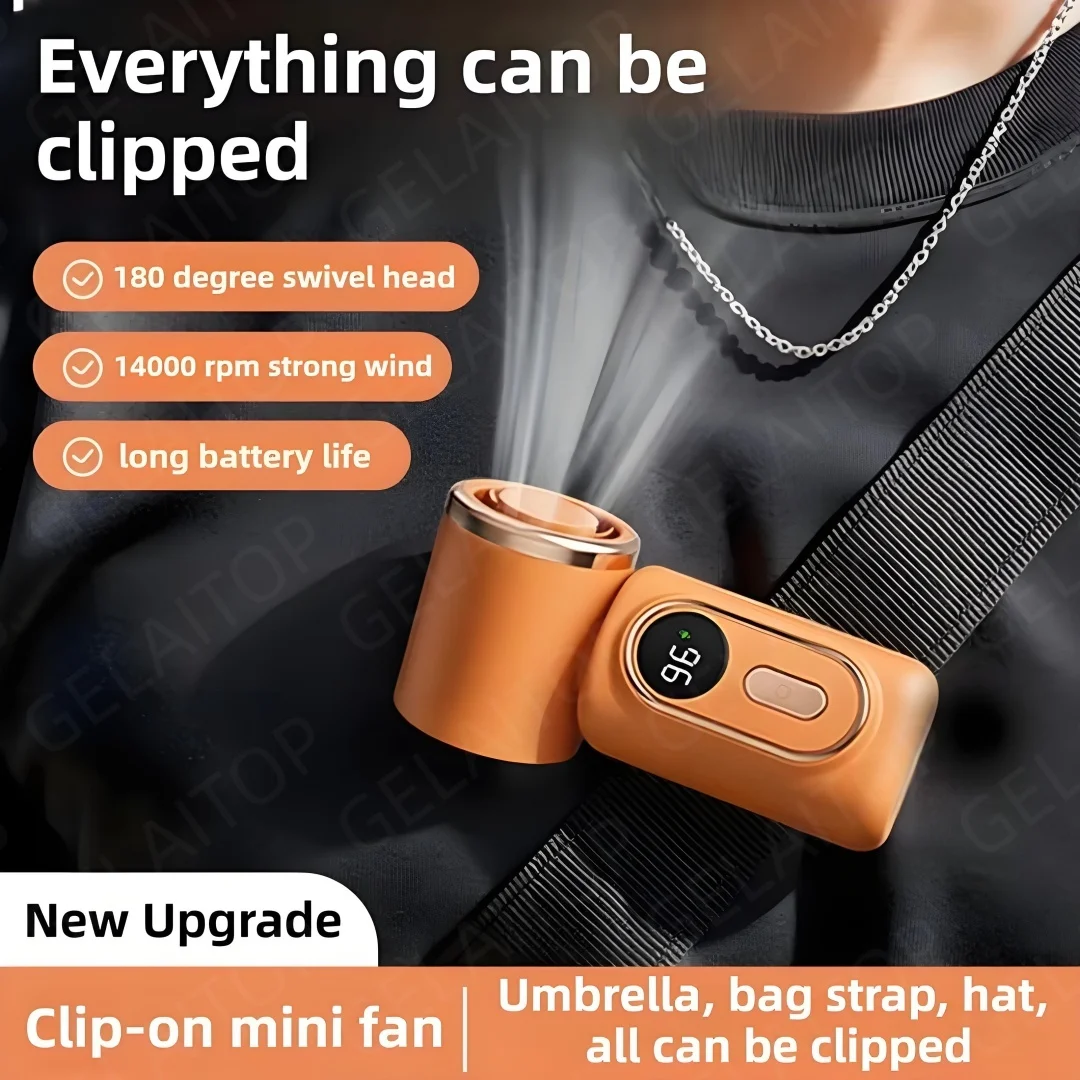 Outdoor Camping Fan - Mini Ventilador Portátil de Mano con