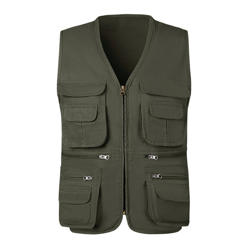 Outdoor Camping Vest - Chaleco táctico de senderismo y Pesca