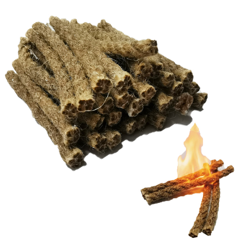 Outdoor Camping Wood Burning Stove - Encendedor de Fuego Portátil de Cuerda