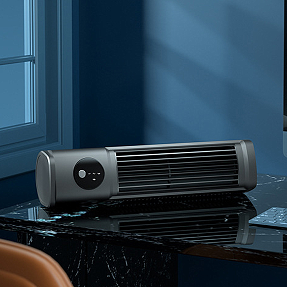 Outdoor Camping Fan - Ventilador de Torre de Escritorio, Recargable