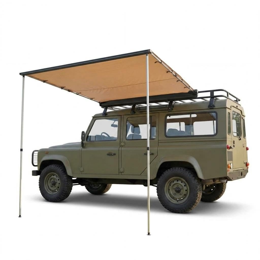 Outdoor Camping Awning - Toldo Retráctil para Techo de Camioneta
