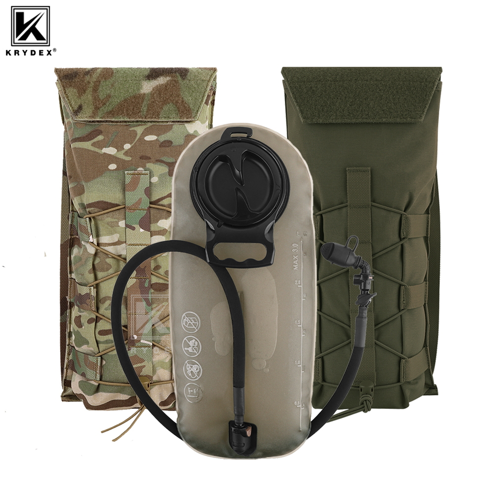 Outdoor Camping Vest - KRYDEX-Paquete Molle de hidratación táctica de