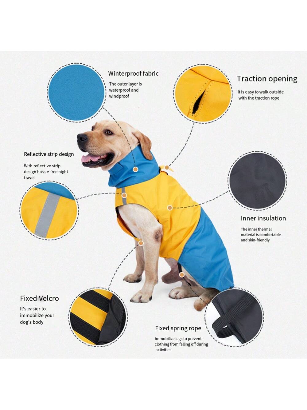 Abrigo Cálido para Perro, Impe - Outdoor Camping Vest reseña y precio