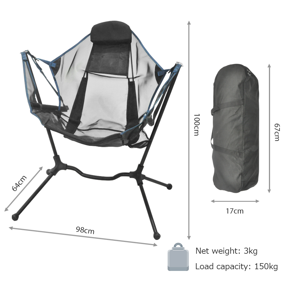 Silla de Camping Plegable Port - Outdoor Camping Logo reseña y precio