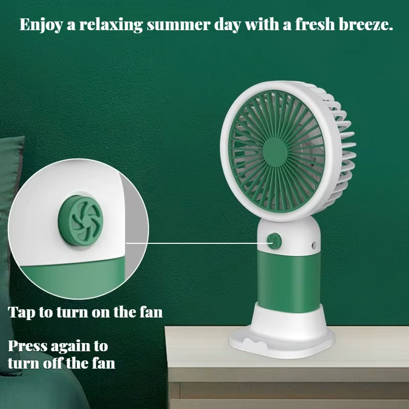 Miniventilador portátil de man - Outdoor Camping Misting Fan reseña y precio