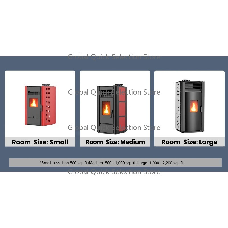 Estufa de pellets para exterio - Outdoor Camping Heater reseña y precio