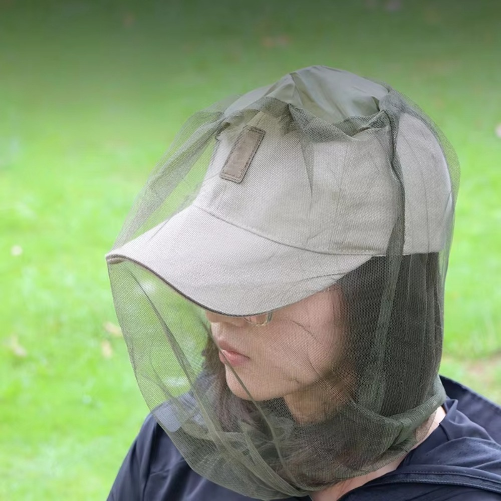 Sombrero de Pesca con Malla Pr - Outdoor Camping Mosquito Net reseña y precio