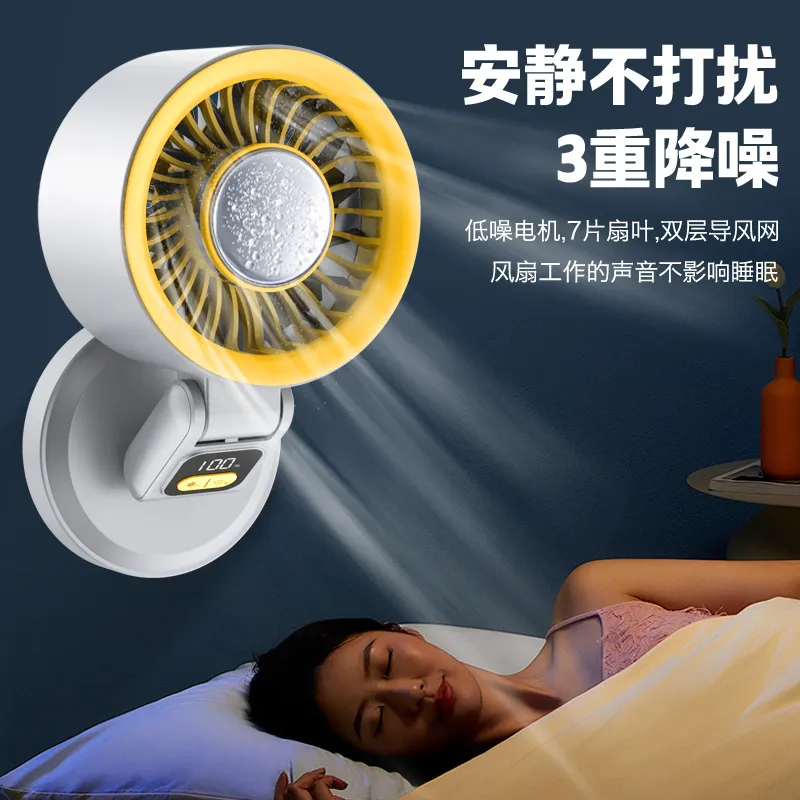 Ventilador de escritorio plega - Outdoor Camping Fan reseña y precio