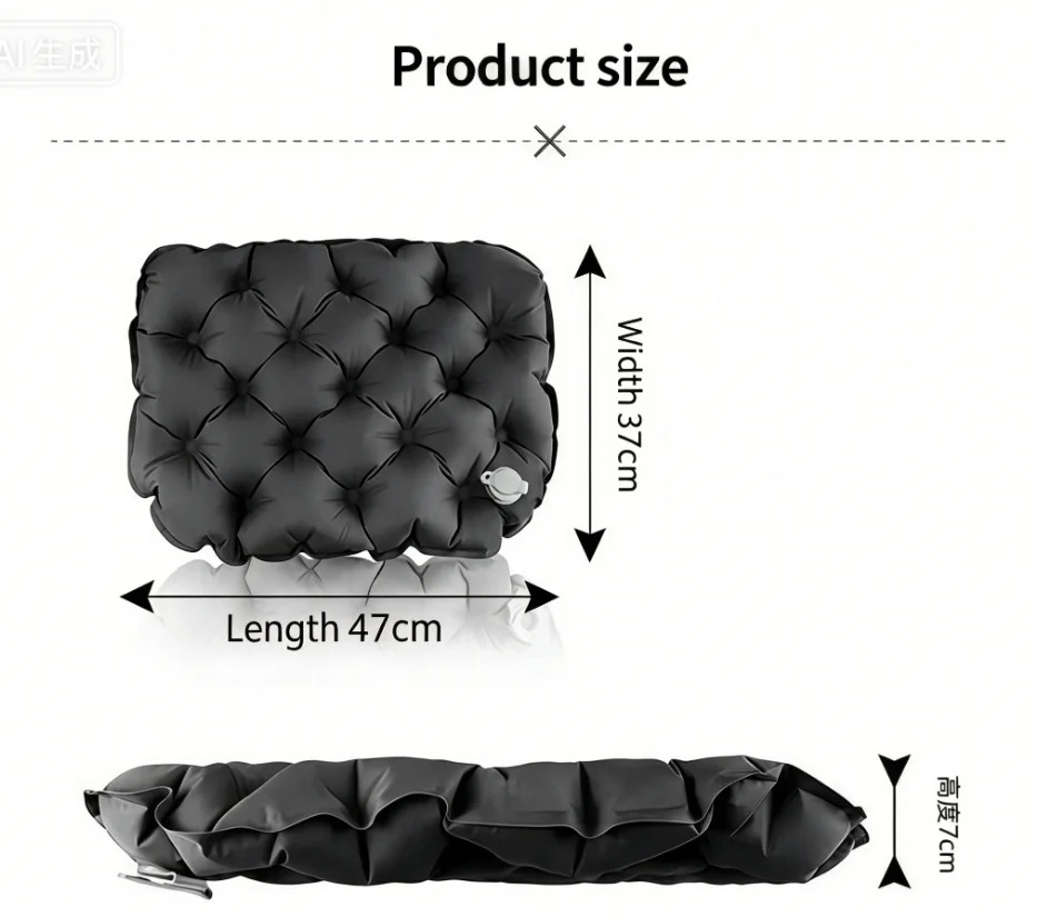 Cojín Inflable Portátil para A - Outdoor Camping Mat Waterproof reseña y precio