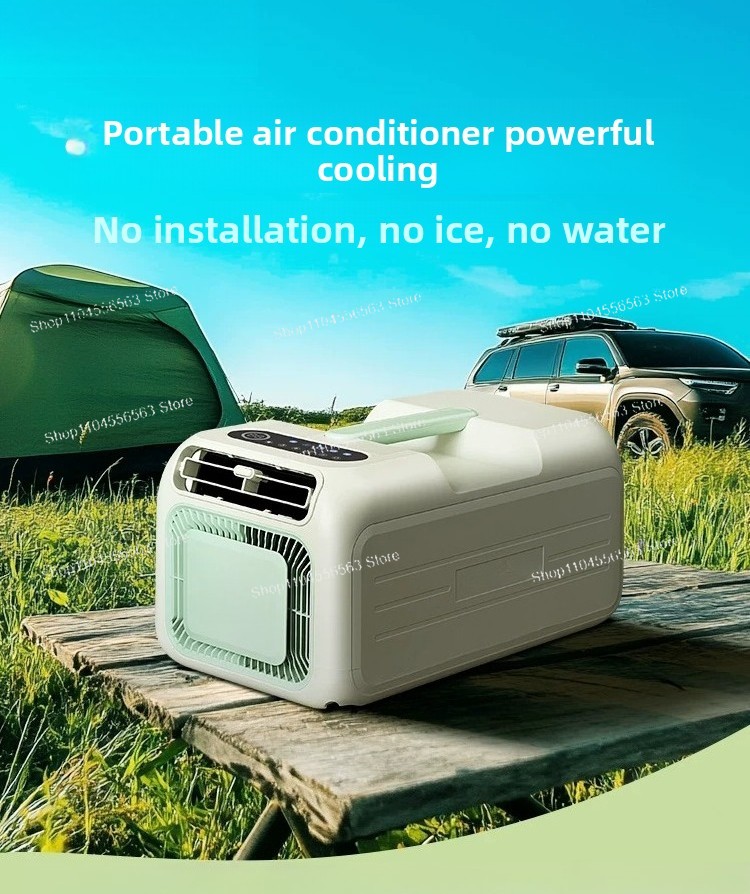 Nuevo aire acondicionado portá - Outdoor Camping Air Conditioner reseña y precio