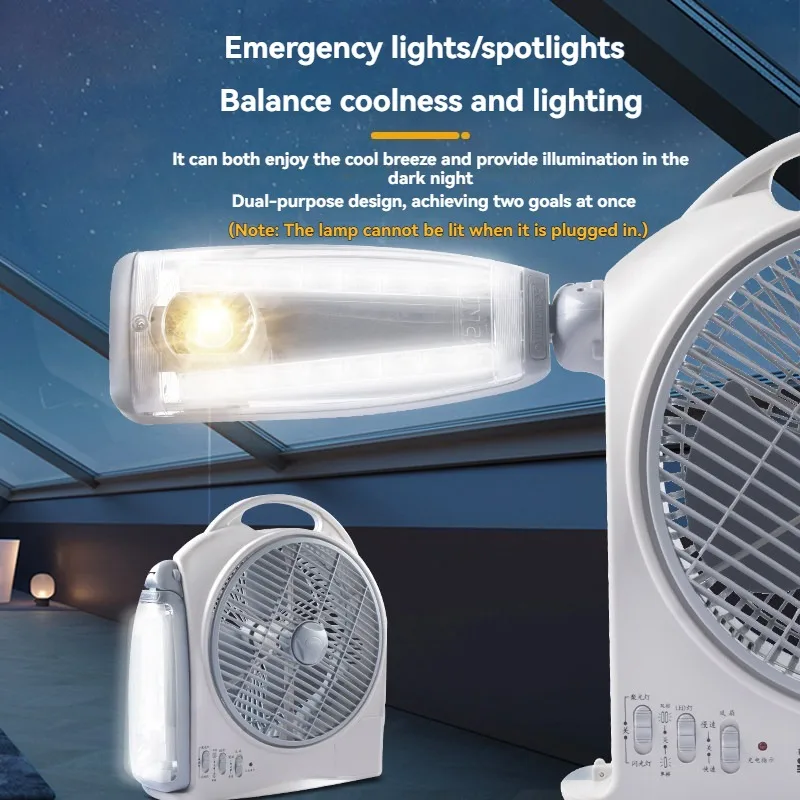 Ventilador Eléctrico Portátil  - Outdoor Camping Fan reseña y precio