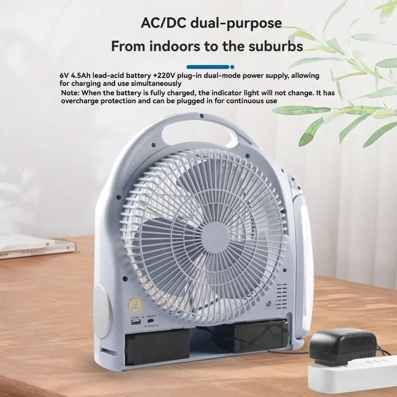 Ventilador Eléctrico Portátil  - Outdoor Camping Fan reseña y precio