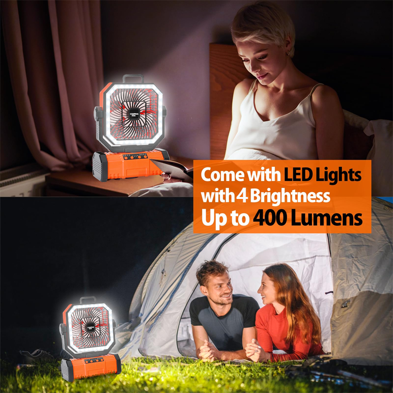Ventilador de techo para acamp - Outdoor Camping Misting Fan reseña y precio