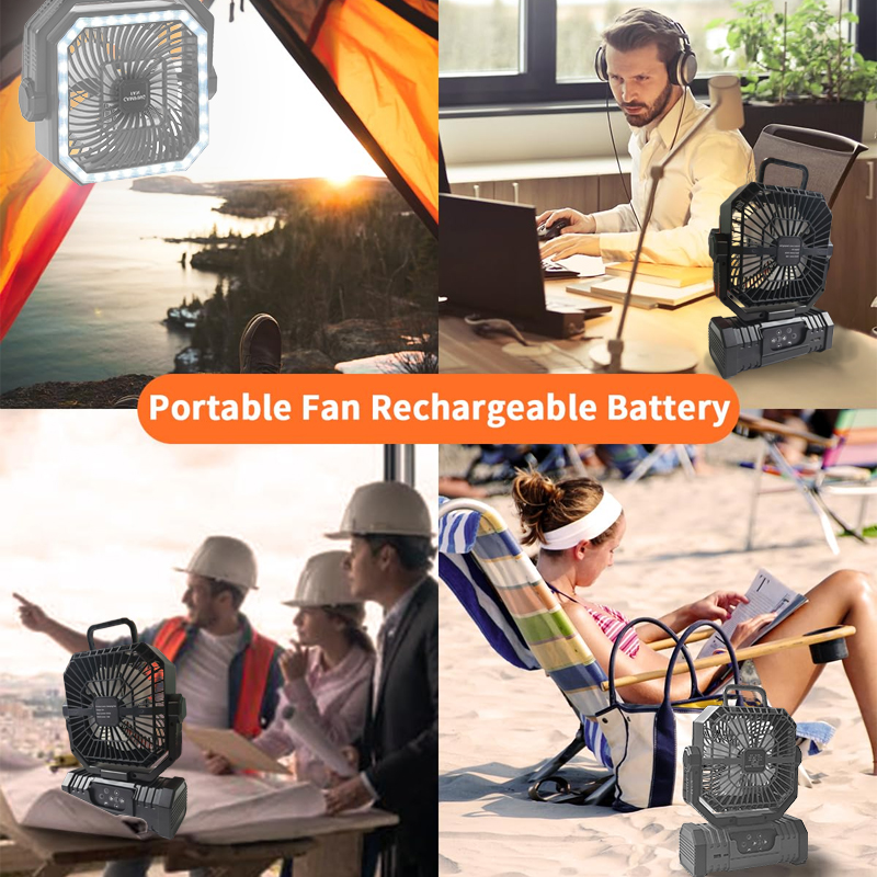 Ventilador de techo para acamp - Outdoor Camping Misting Fan reseña y precio