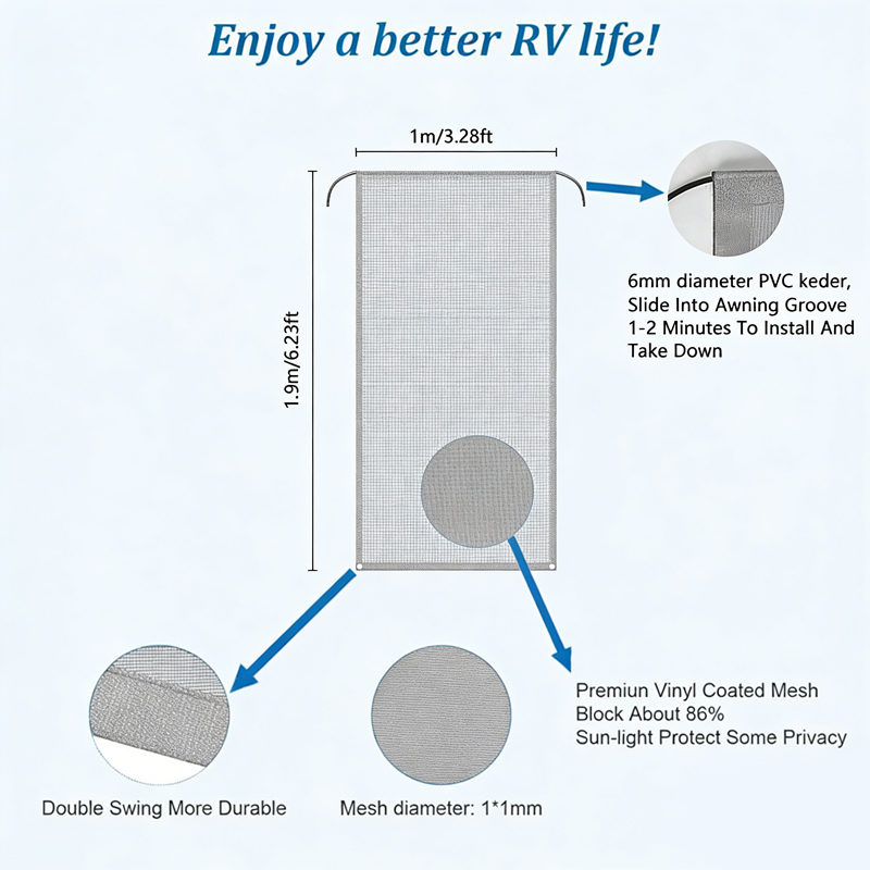 Toldo para RV, Pantalla de Pro - Outdoor Camping Awning reseña y precio