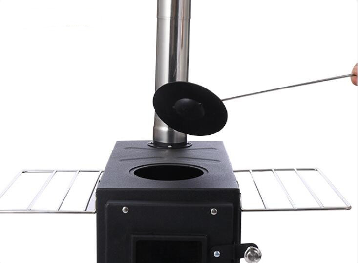 Estufa de leña portátil de ace - Outdoor Camping Wood Burning Stove reseña y precio