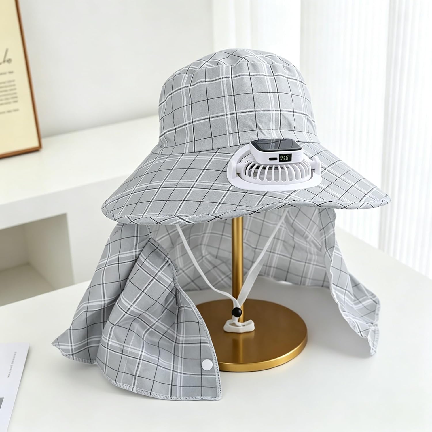 1PC Sombrero con Ventilador de - Outdoor Camping Fan reseña y precio
