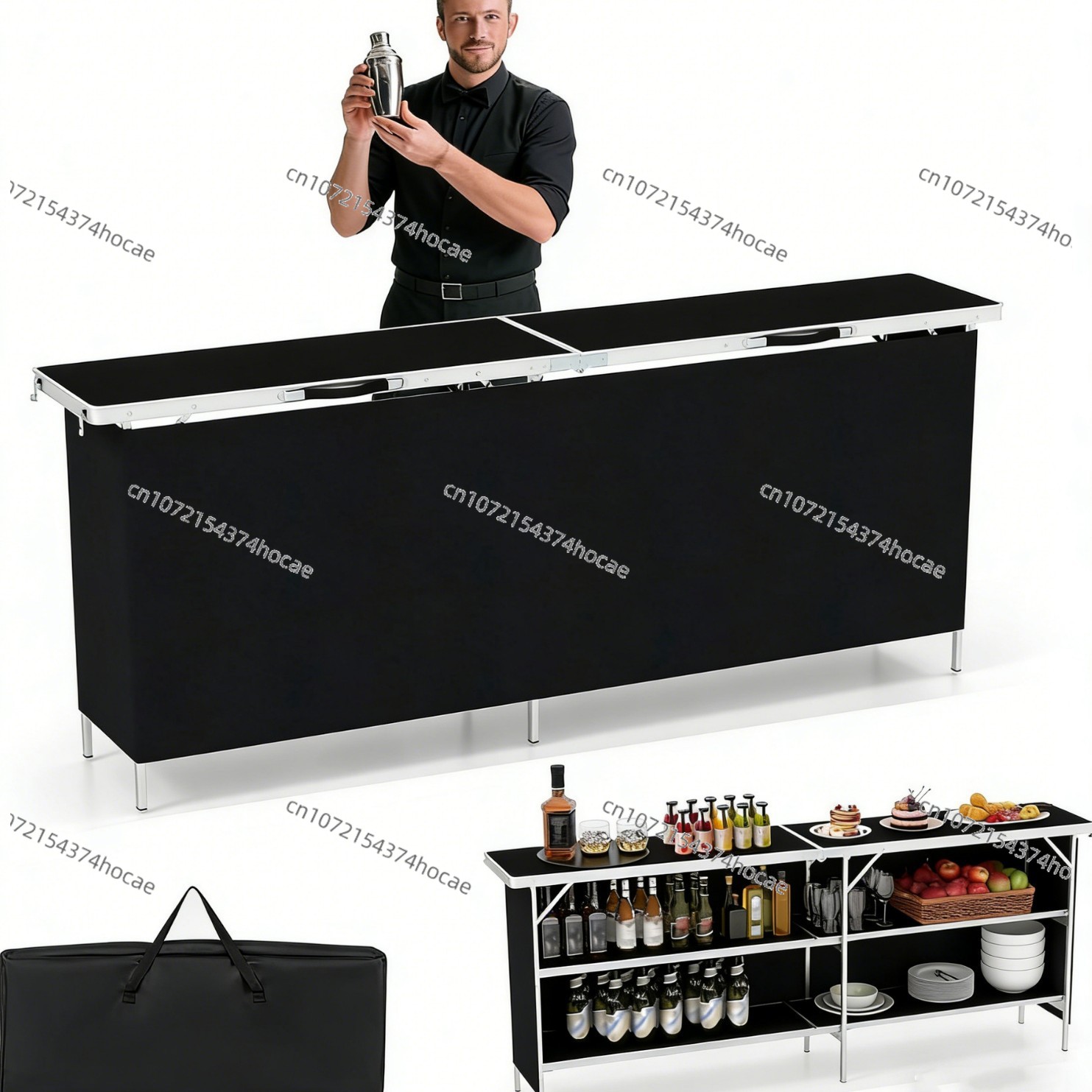 Mesa Plegable de Aleación de A - Outdoor Camping Table With Storage reseña y precio
