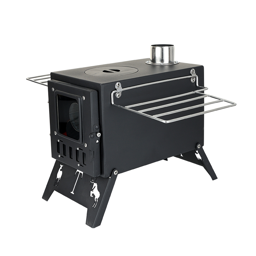 Estufa Portátil de Acero Inoxi - Outdoor Camping Wood Burning Stove reseña y precio
