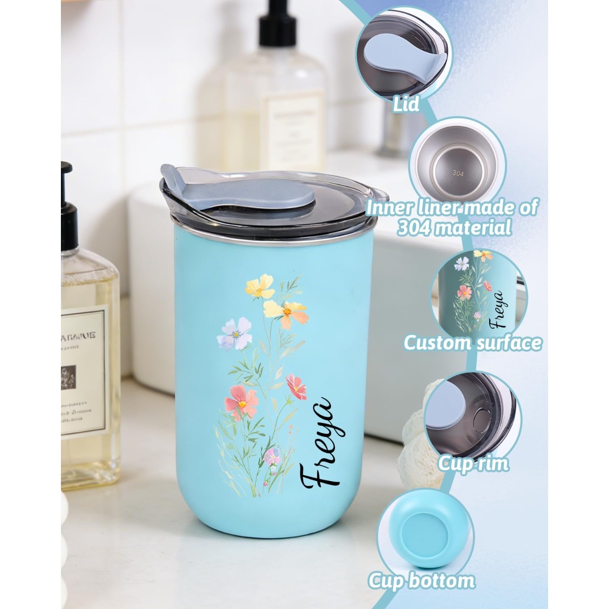 Taza de café personalizada de  - Outdoor Camping Items reseña y precio