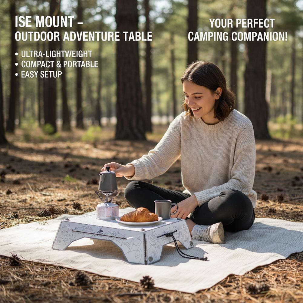 Mesa Plegable Portátil para Ca - Outdoor Camping Table With Storage reseña y precio