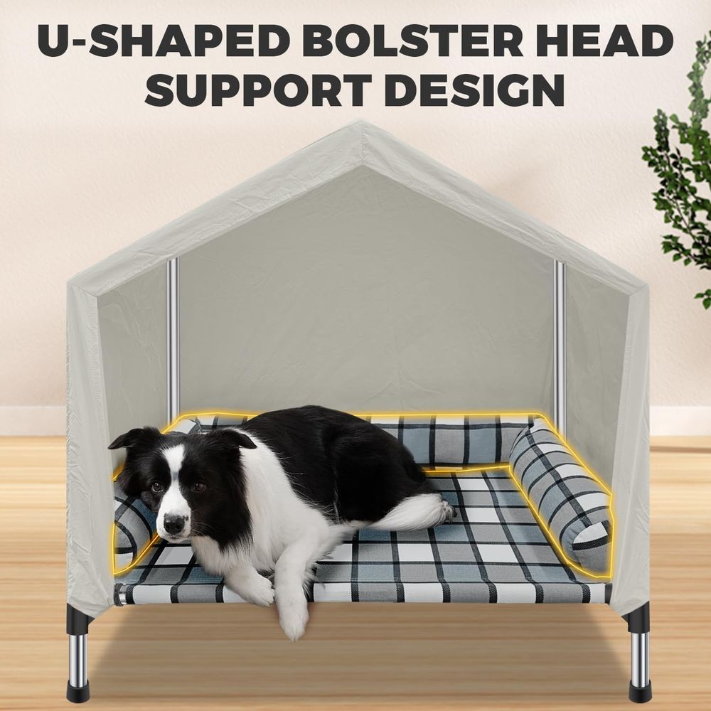Cama elevada para perros - Cam - Camping Outdoor Or Indoor reseña y precio