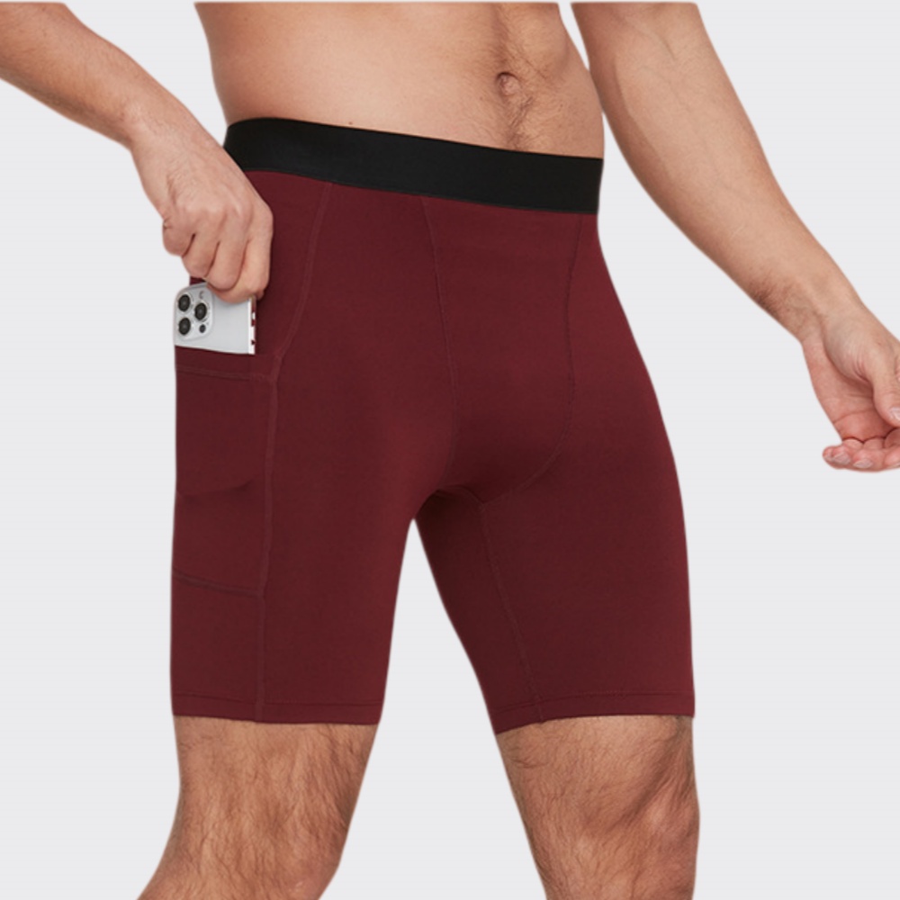 Pantalones Cortos Deportivos p - Outdoor Camping Logo reseña y precio