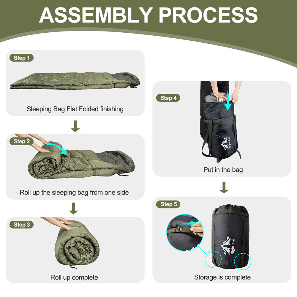 Saco de dormir Night Cat para  - Camping Outdoor Or Indoor reseña y precio