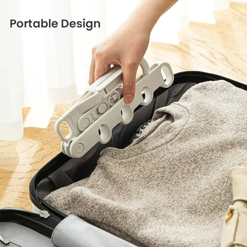 Colgador de ropa portátil de 5 - Camping Outdoor Clothing reseña y precio