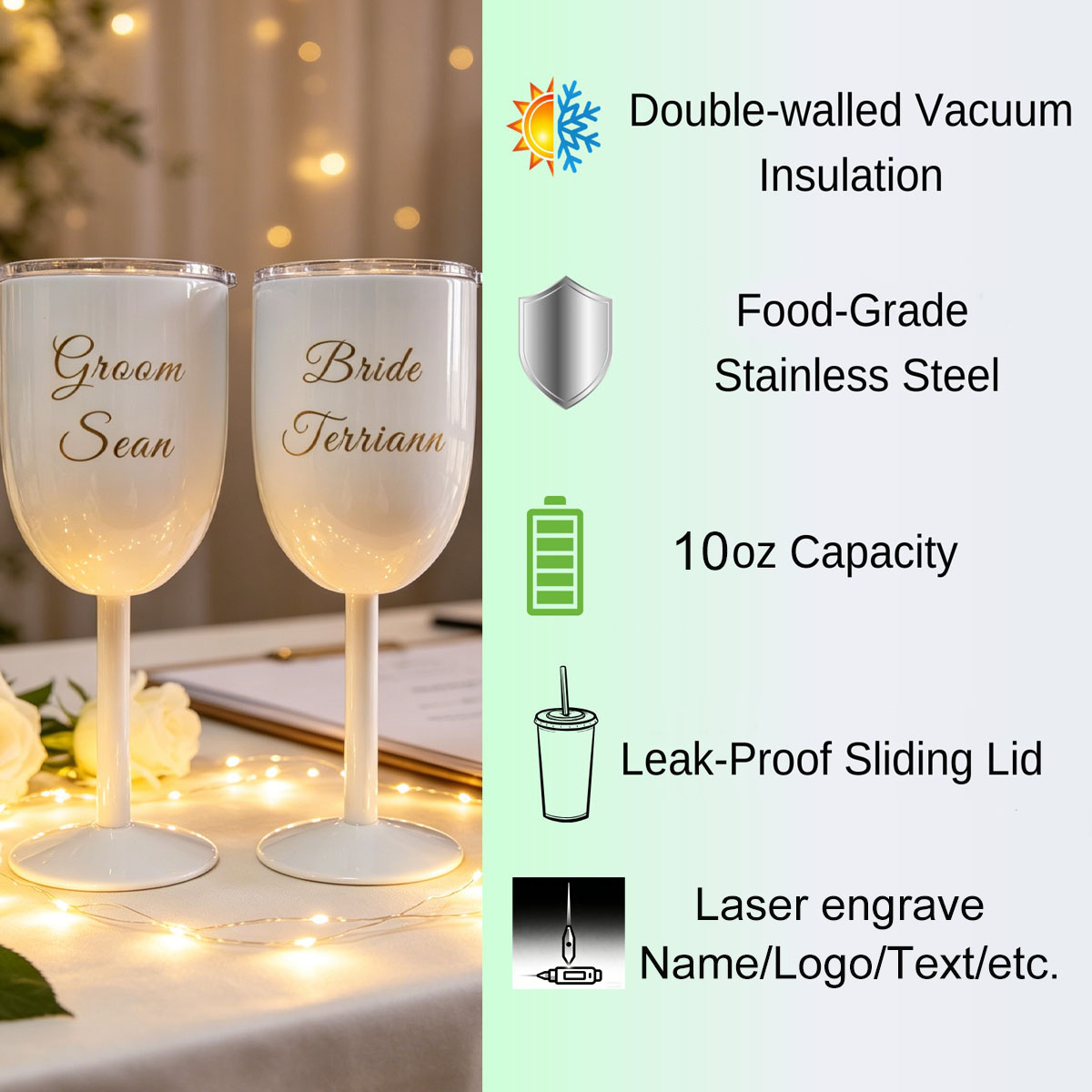 Copas de Vino Personalizadas d - Outdoor Camping Items reseña y precio