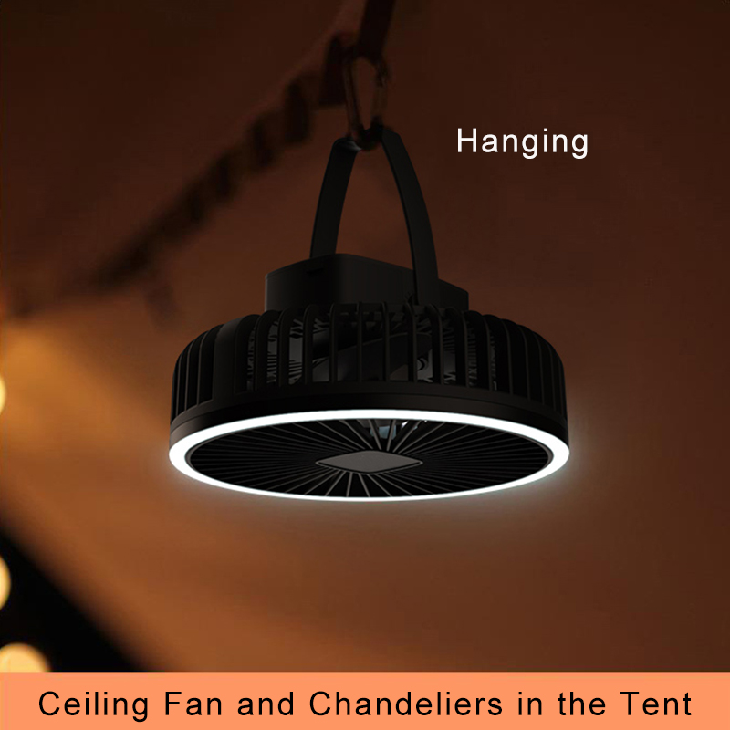 Ventilador portátil para acamp - Outdoor Camping Misting Fan reseña y precio