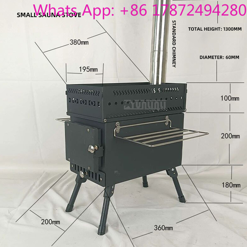 Estufa Portátil de Leña para C - Outdoor Camping Wood Burning Stove reseña y precio