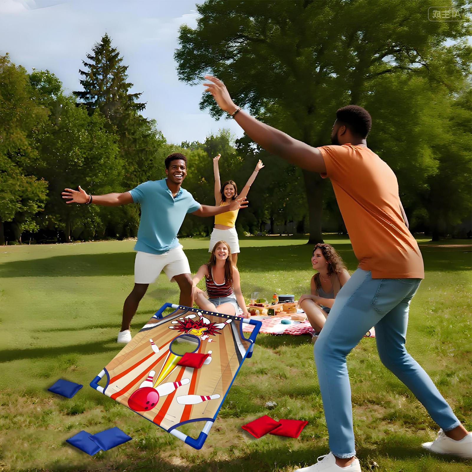 Juego de lanzamiento de bolsas - Outdoor Camping Games For Adults reseña y precio