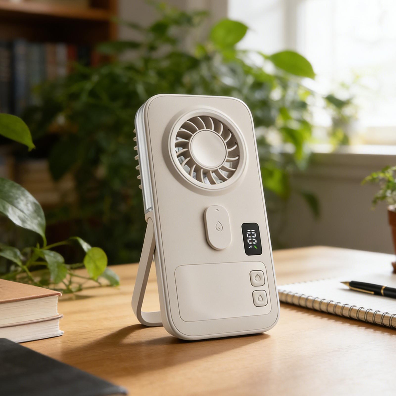 Ventilador con Pulverizador, P - Outdoor Camping Misting Fan reseña y precio