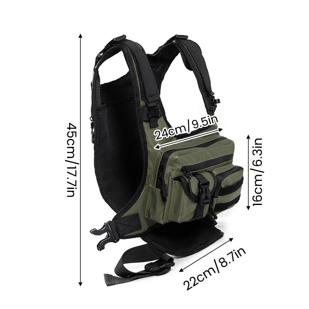 Chaleco Táctico Multibolsillos - Outdoor Camping Vest reseña y precio
