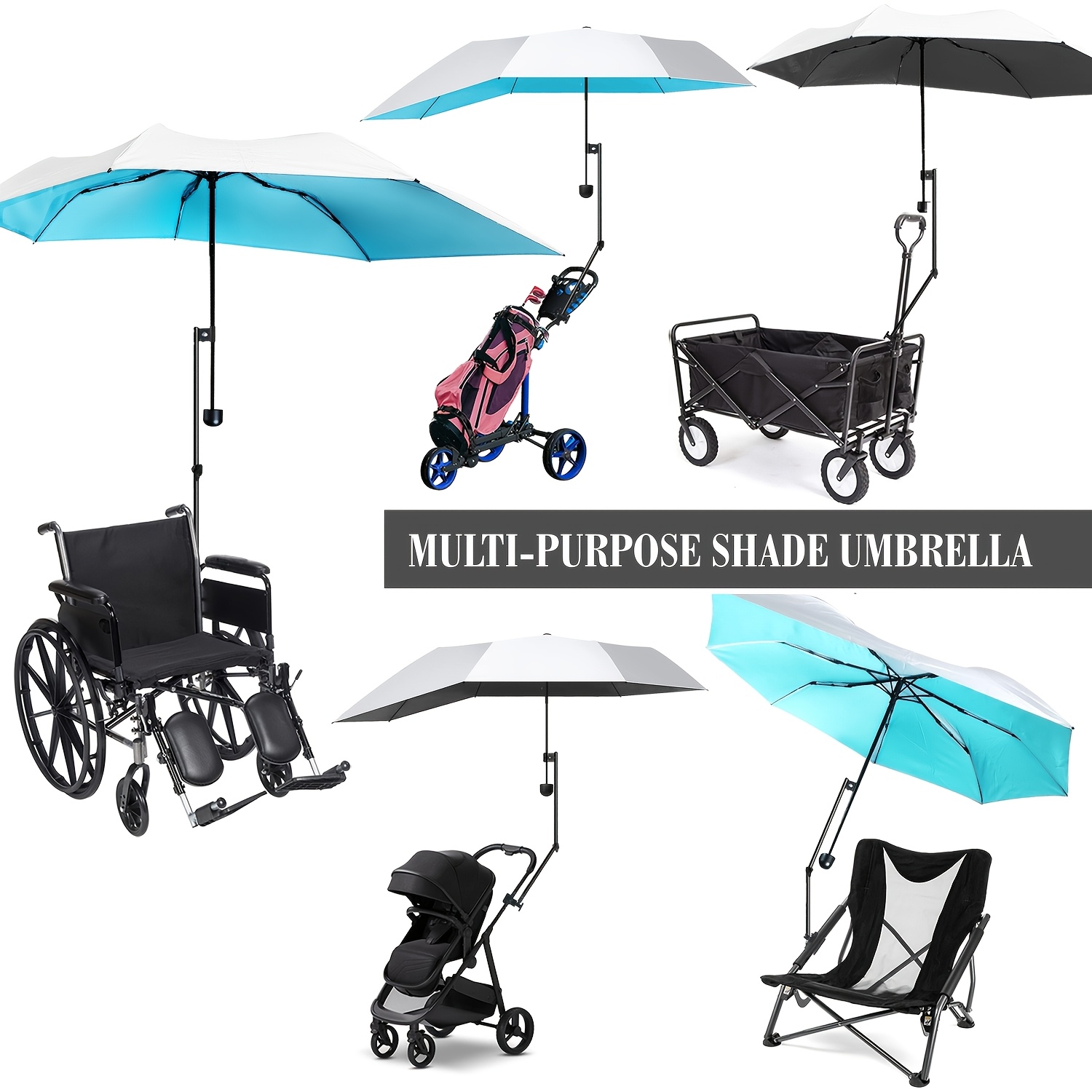 Sombrilla para Silla con Abraz - Outdoor Camping On Youtube reseña y precio