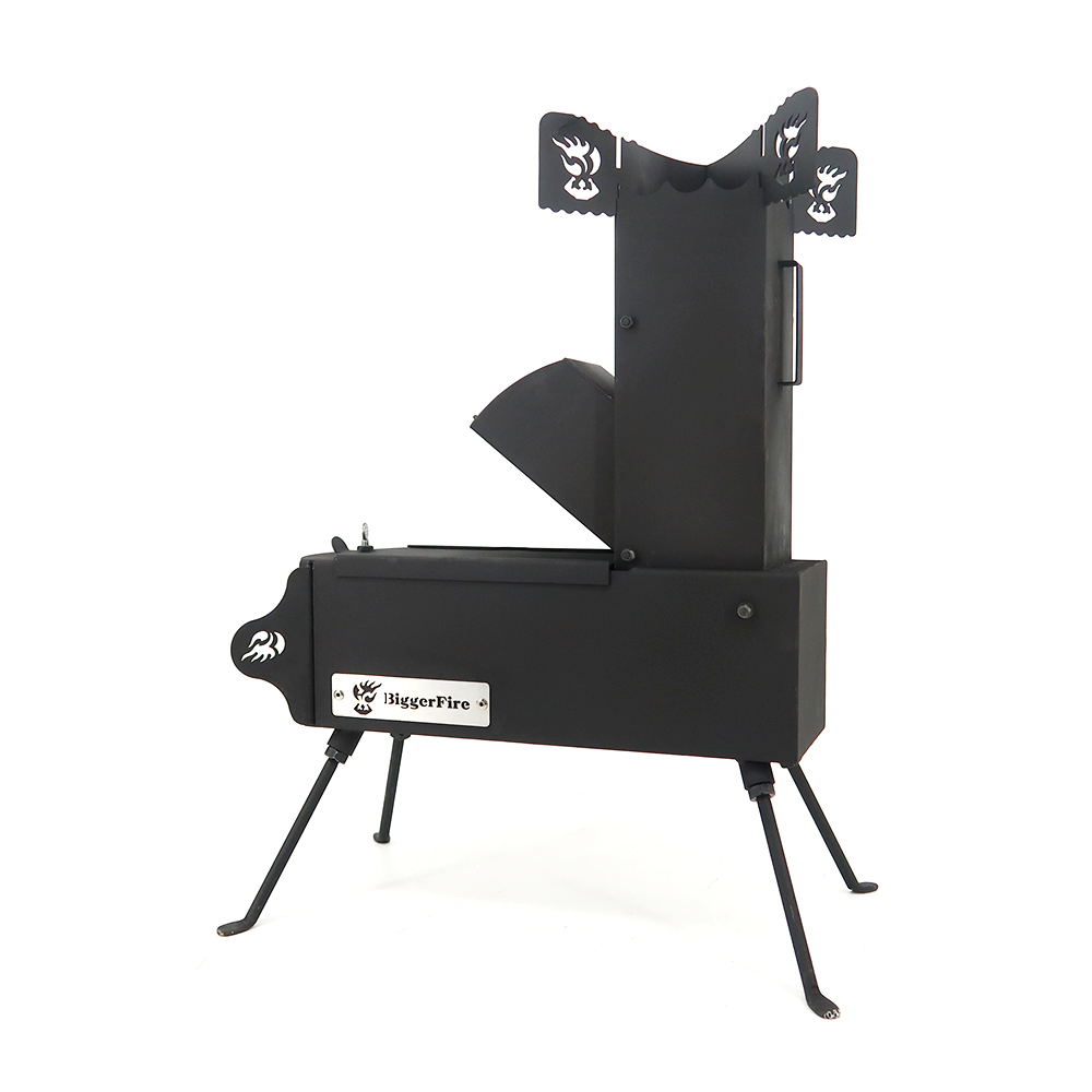Estufa Rocket Portátil para Co - Outdoor Camping Wood Burning Stove reseña y precio