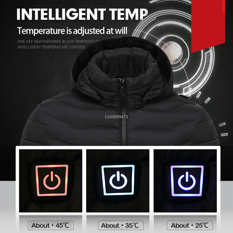 Chaqueta con calefacción eléct - Camping Outdoor Clothing reseña y precio