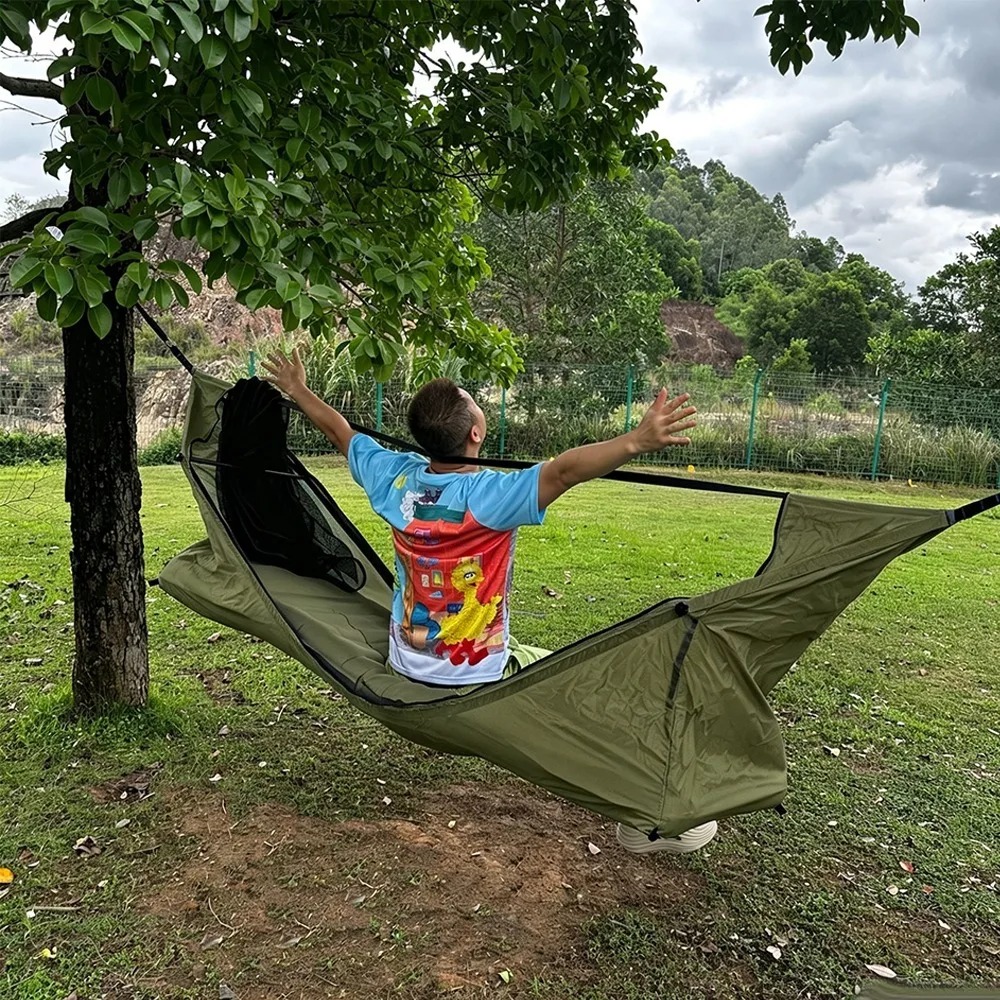 Hamaca Plana con Mosquitera, T - Outdoor Camping Mosquito Net reseña y precio
