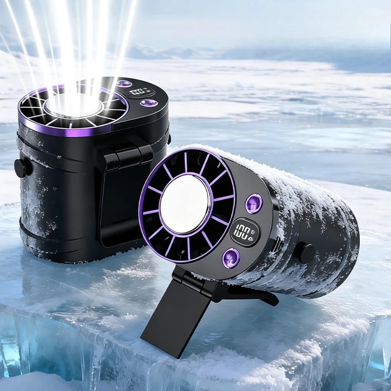 Ventilador de cintura portátil - Outdoor Camping Misting Fan reseña y precio